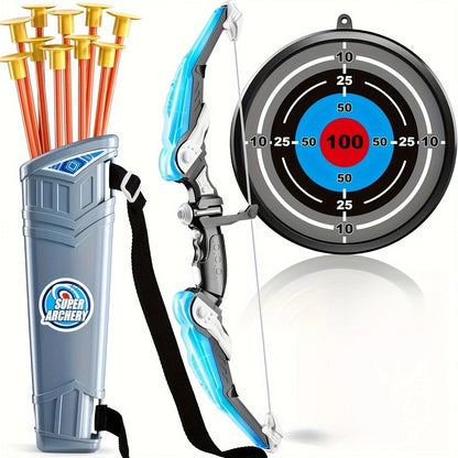 Children's Bow and Arrow Set Archery Toy Set Indoor and Outdoor Toys
