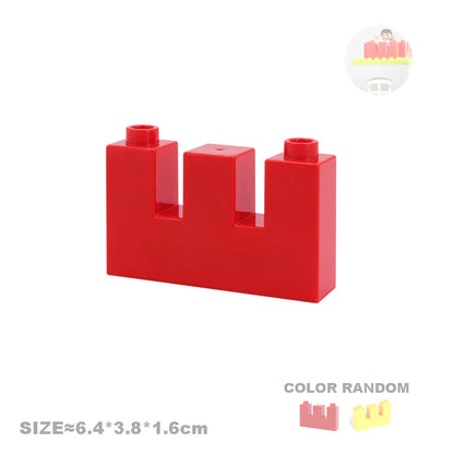 Big Particles Building Blocks House Parts Accessory Window Wall Roof
