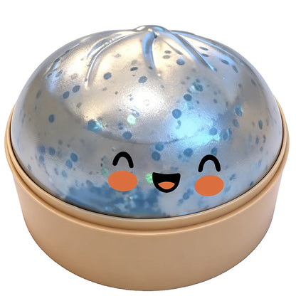 Glitter Dumpling Squishy Pinch Slow Rebound Soft Decompress Mystery Pressure Ball