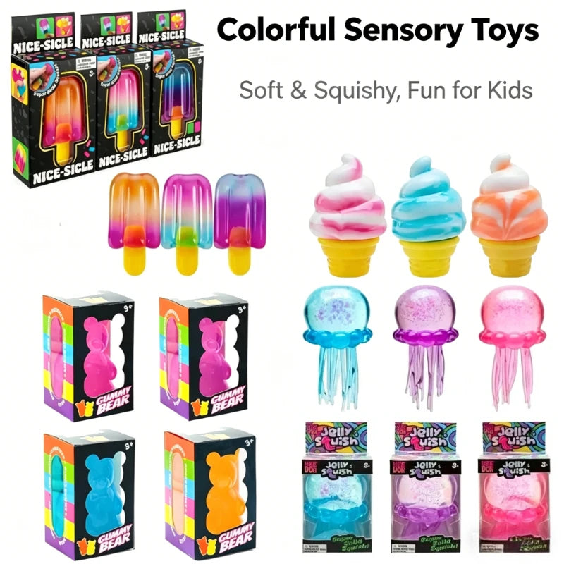 Schylling Needoh Nice Cube Sensory Squishy Stress Relief