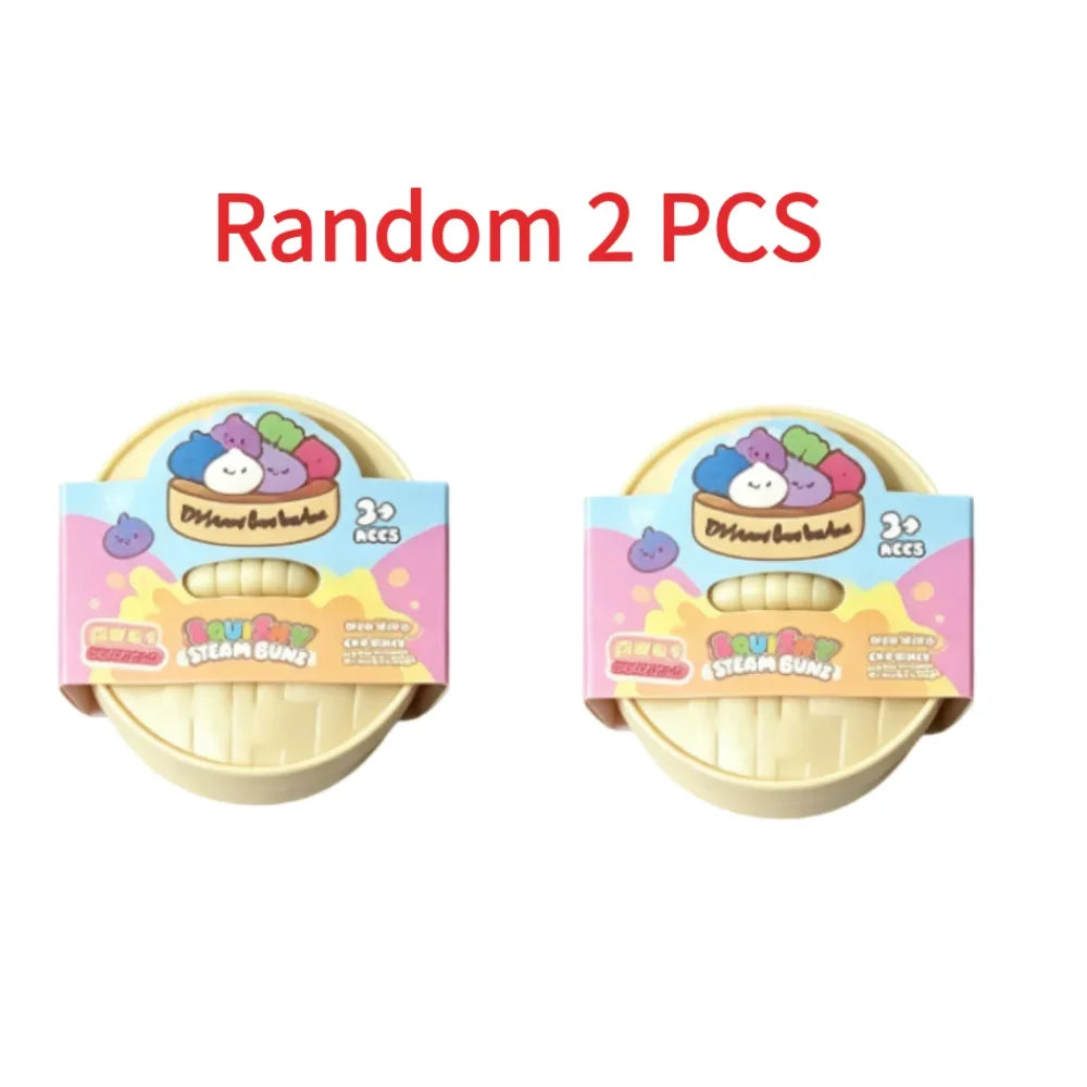 Blind Box Colorful Simulated Dumpling Squishy Relaxing Relieve