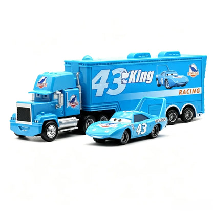 Hot Sale Pixar Cars Lightning McQueen Blue Storm 1:55 Die Casting