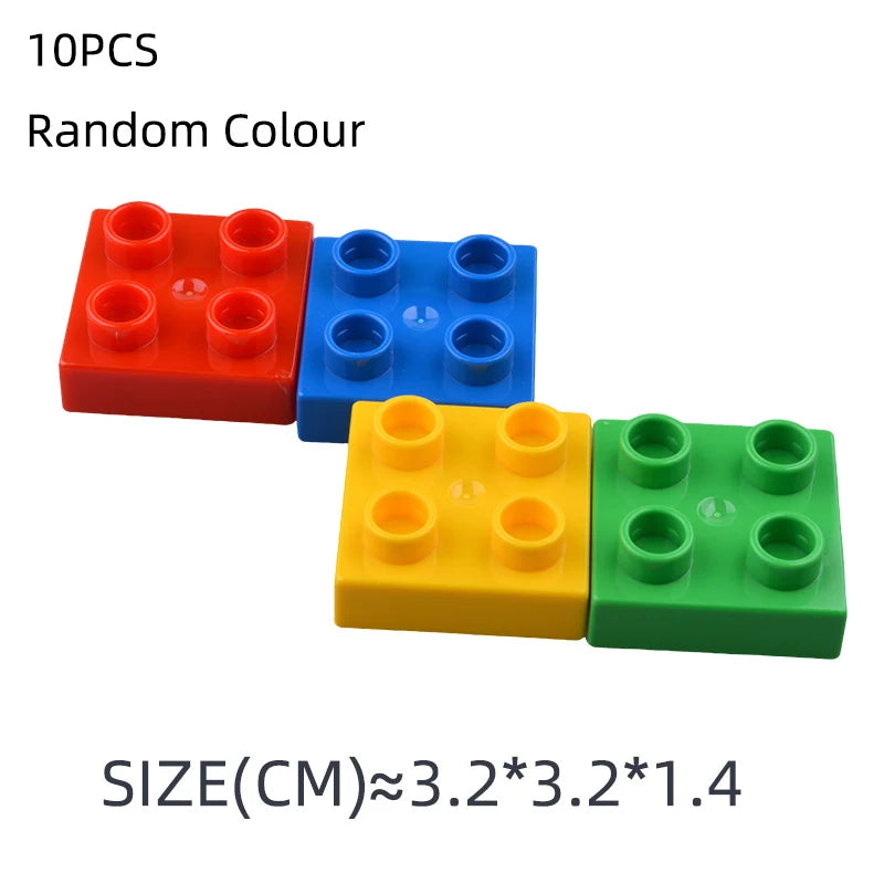 Big Building Blocks Basic Accessories Special-shaped Parts Assembly Compatible Large Bricks