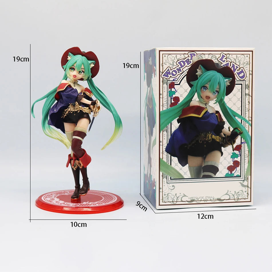 19CM Anime Hatsune Miku figure Demon Series Virtual Singer