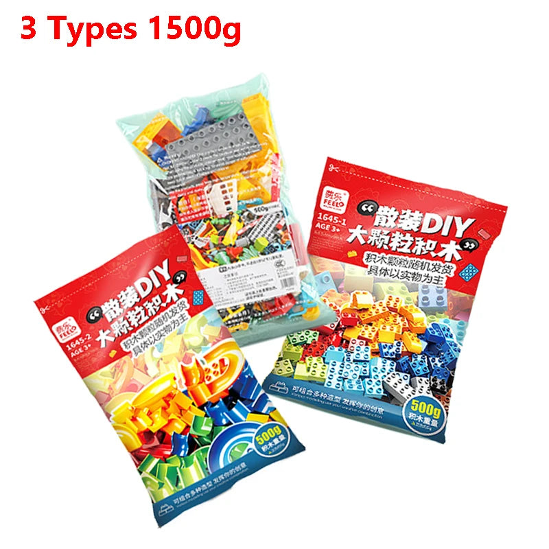 Bulk Big Particle Building Block Accessories Animal House
