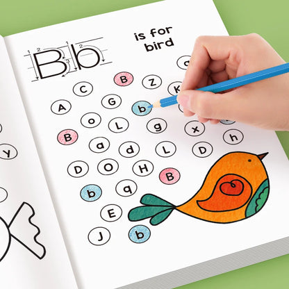 English Letter Uppercase Lowercase Practice Copybook Pen Control Training