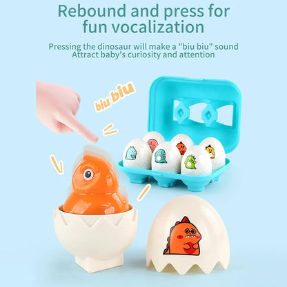 Montessori Eggs 3D Puzzle Learning Education Math Toys