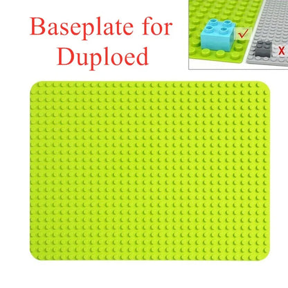 24*32 Dots Big Bricks Base Plate, Big Size Baseplate Building Blocks