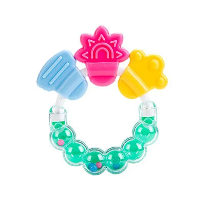 Baby Montessori Toys 0 6 12 Months Sensory Rattle Teether