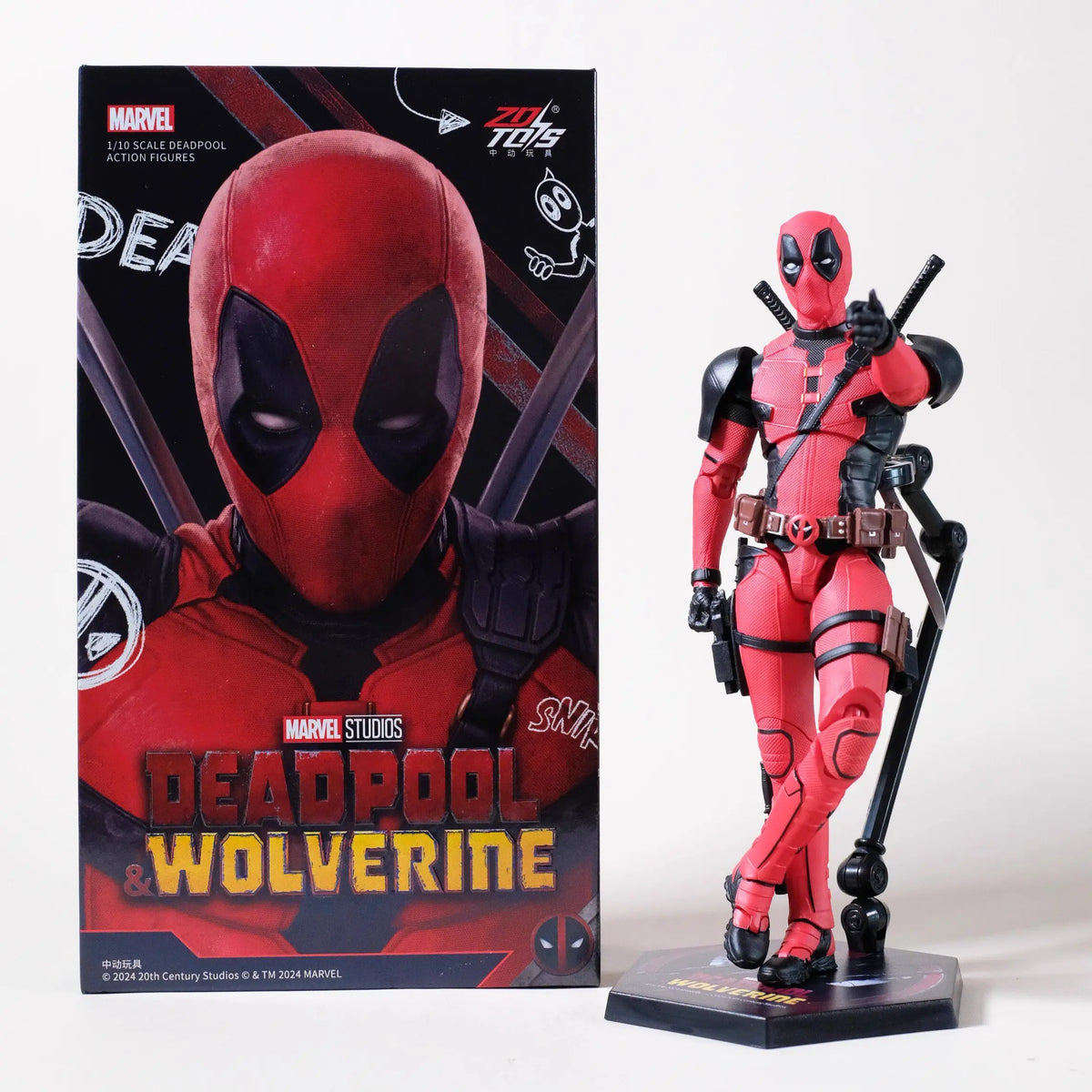 2024 Deadpool & Wolverine Action Figures Movie Version ZD Toy Series