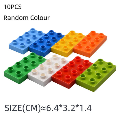 Big Building Blocks Basic Accessories Special-shaped Parts Assembly Compatible Large Bricks