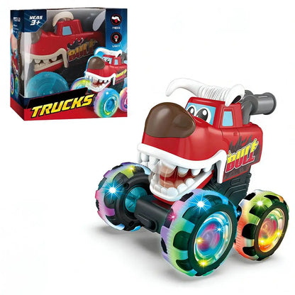 Monster Truck Toy Motion Activated Light-Up Cars