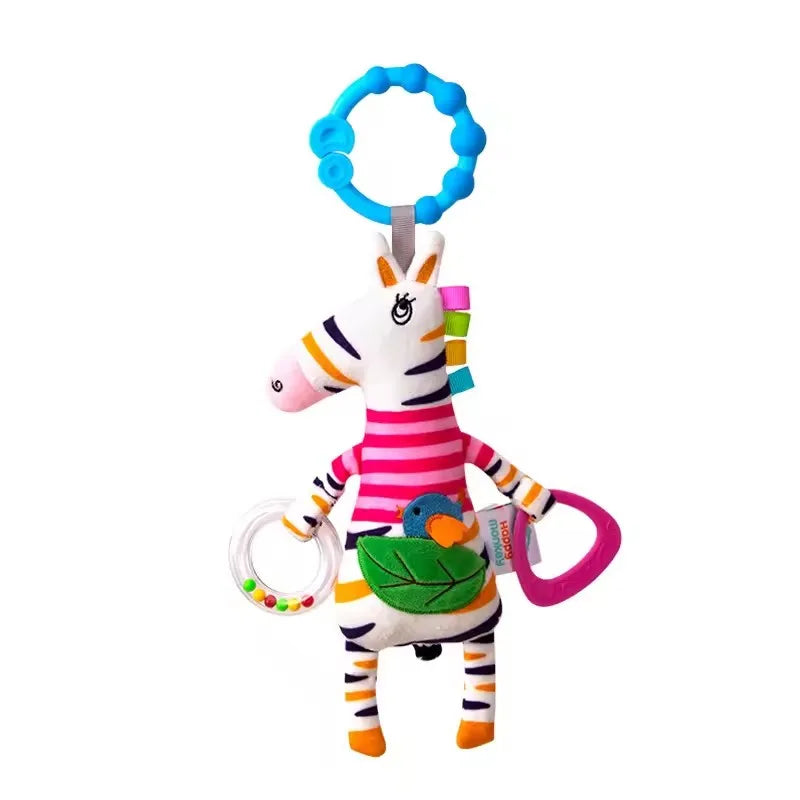 New Soft Giraffe Infant Crib Bed Stroller Baby Rattles For Newborns Car Sea