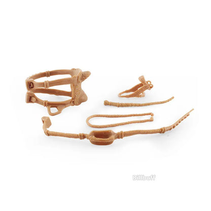 DIY Horse Race Model Horseman Farm Animal Figurines