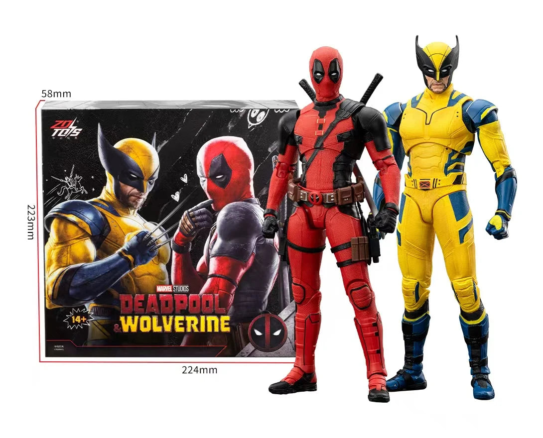2024 Deadpool & Wolverine Action Figures Movie Version ZD Toy Series