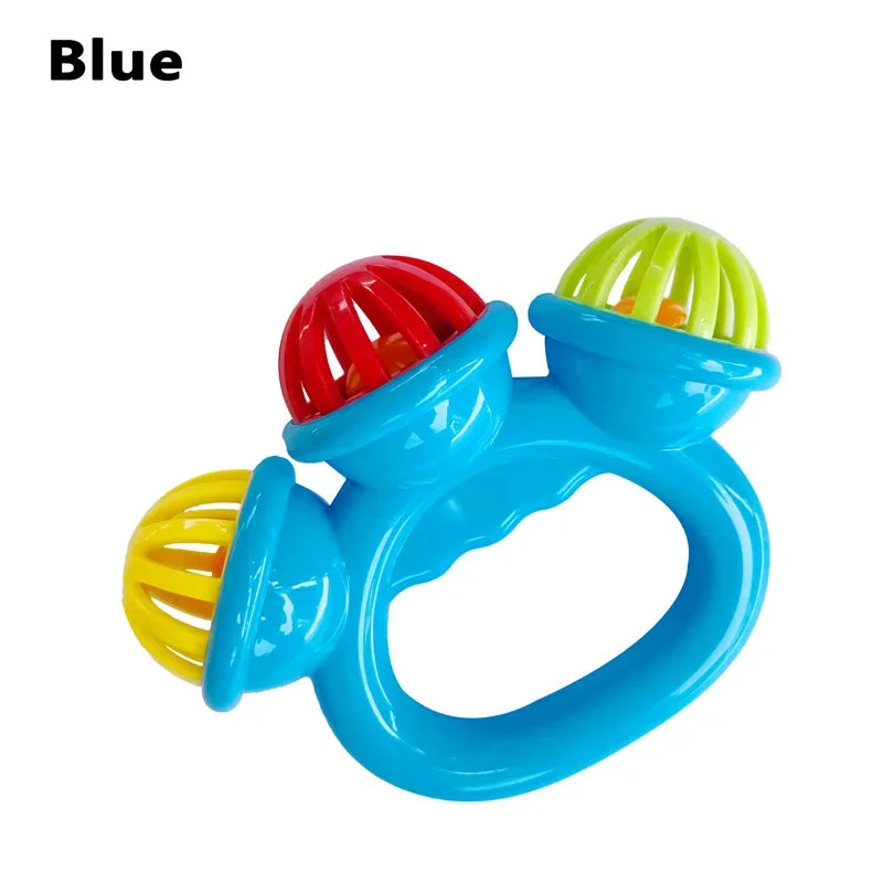 1/4PCS Newborn Hand Rattle Ball Baby Toys