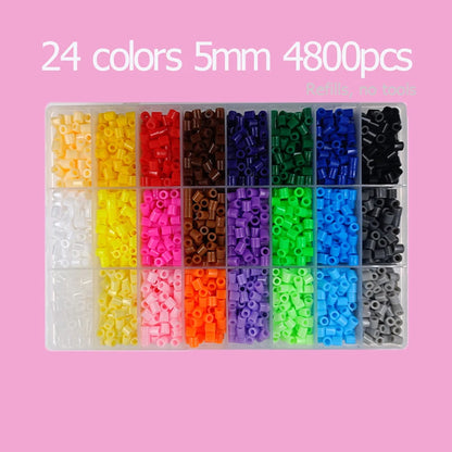 Hama Beads Box Embalagem Thermal Mosaic Ferro Educação Beadss