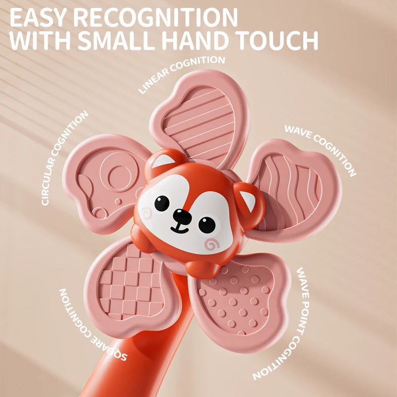 Children High Chair Toys Suction Cup Spinner Dining Table