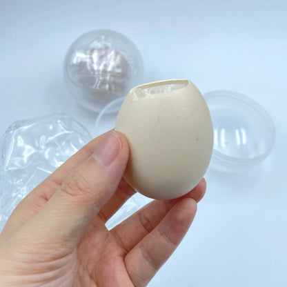 Realistic Silicone Egg Squeeze Toy Crack Egg Fidget