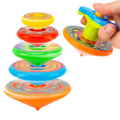 Five-Layer Stacking Spinning Top Toy