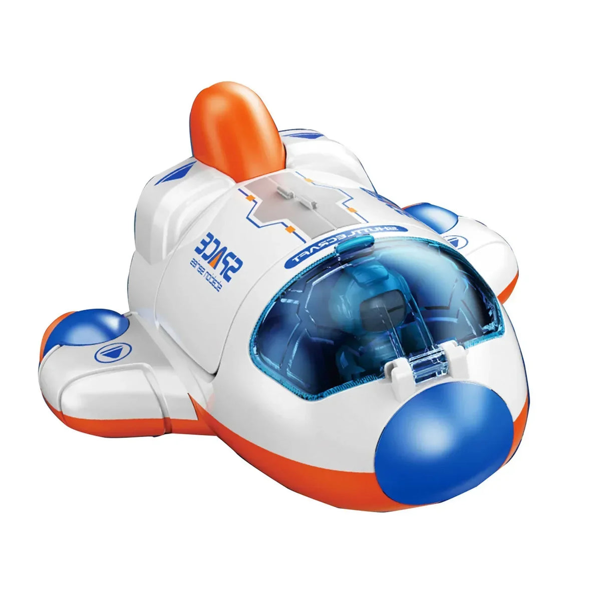 Children Puzzle Space Toy Car Simulation Model Astronaut Rocket