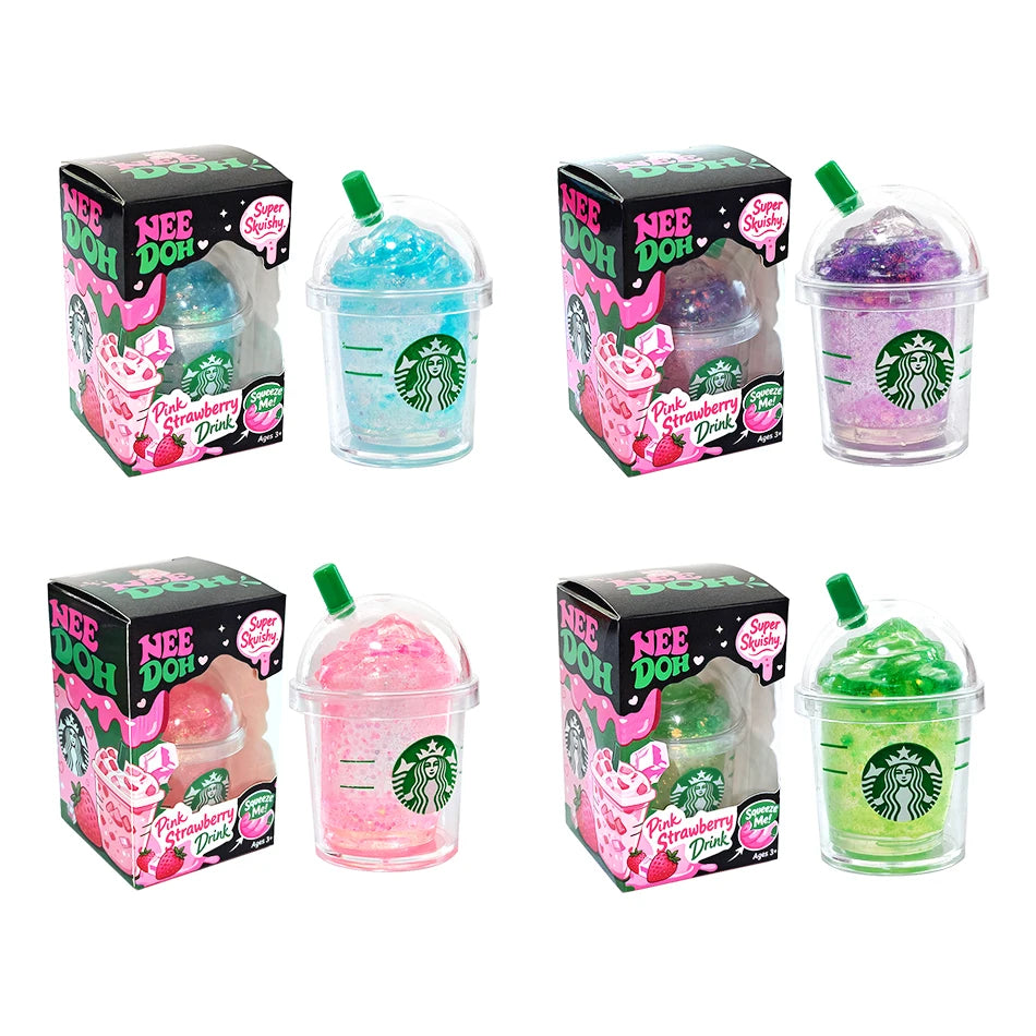 New Schylling NeeDoh Bilnd Box Stress-relief drink cup