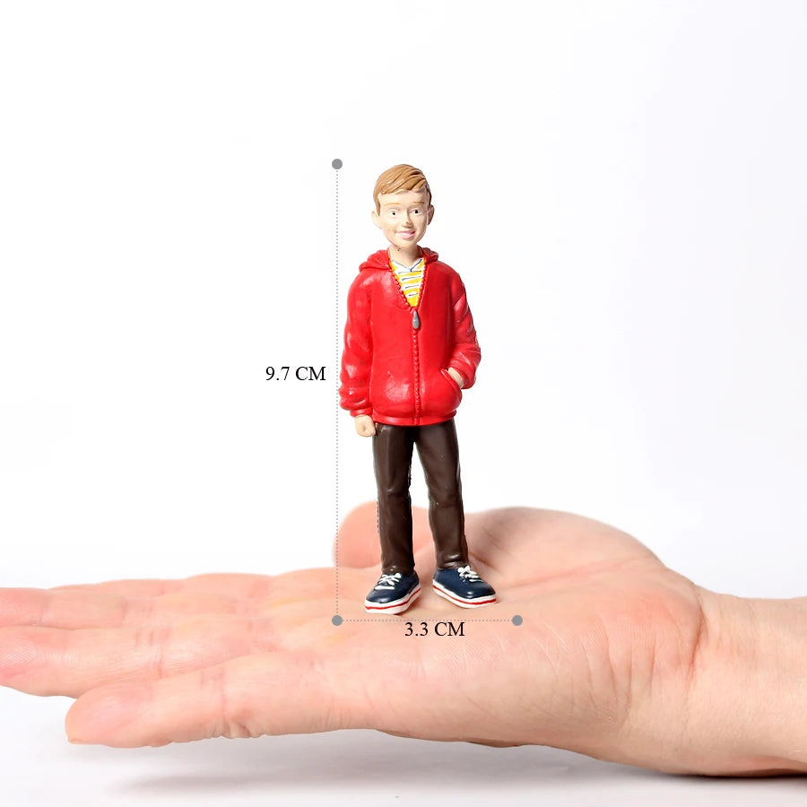 People Miniature Figures Simulation Children Figurines