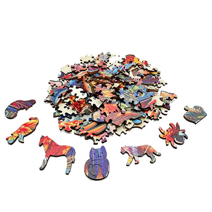 Jigsaw Puzzle Mysterious Animal Puzzles Dog Puzzles