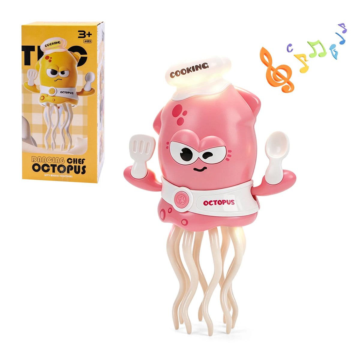 Kids Electronic Pet Toys Dancing Octopus&Duck Musical Penguin Baby Crawling Toys