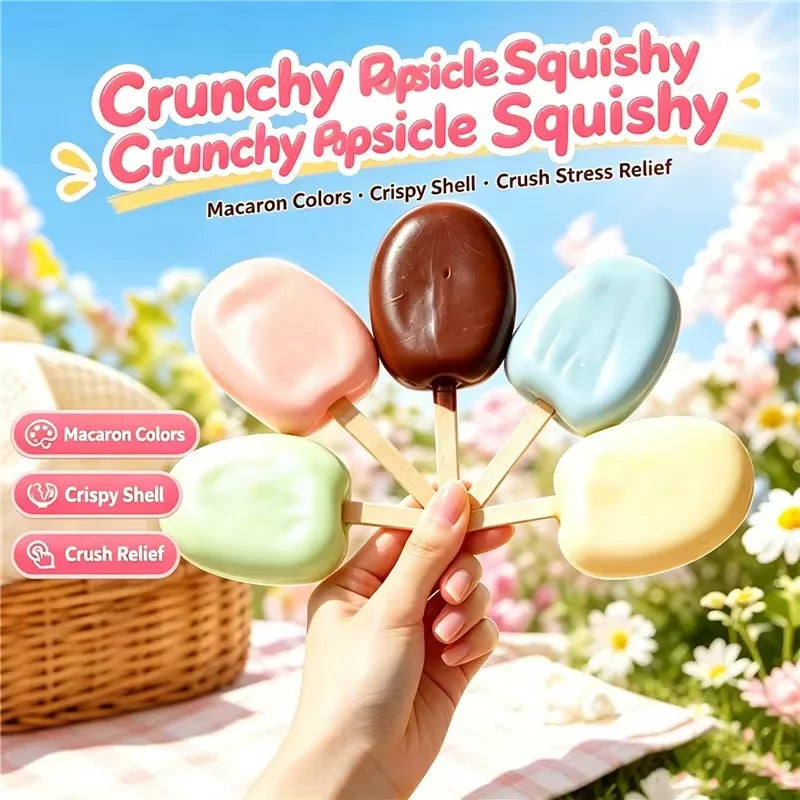 Chocolate Covered Ice Cream Squishy Crunchy Clay