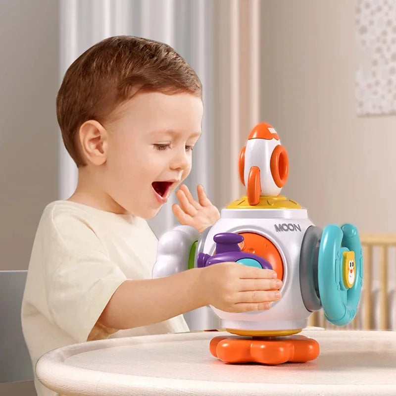 Educational Learning Montessori Toy Busy Cube Hand-on Ability Training Lock Box