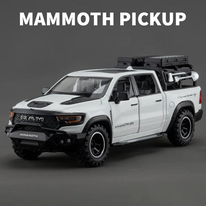 1:32 Dodge RAM 1000 TRX Mammoth Picku Alloy Car Model Sound And Light