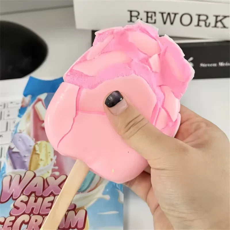 Chocolate Covered Ice Cream Squishy Crunchy Clay