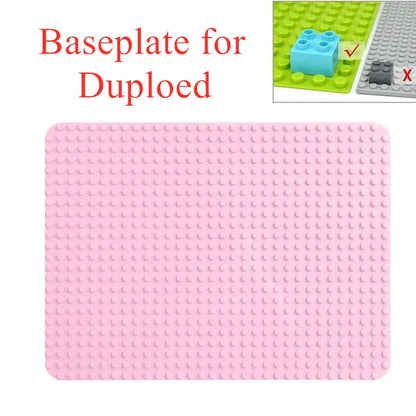 24*32 Dots Big Bricks Base Plate, Big Size Baseplate Building Blocks