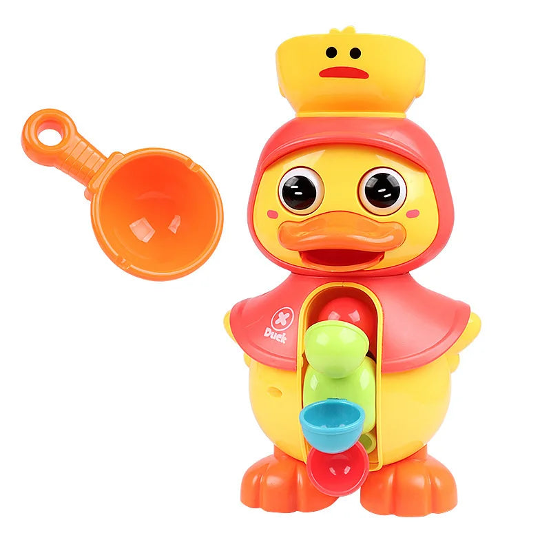 Kids Shower Bath Toys Cute Duck Bathtub Toys