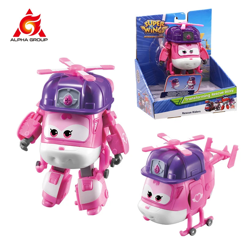 Super Wings Jerome 5 Inches Transforming  Transform