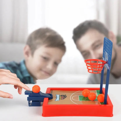 Mini Desktop Board Game Basketball Hoop Finger Shooting Machine