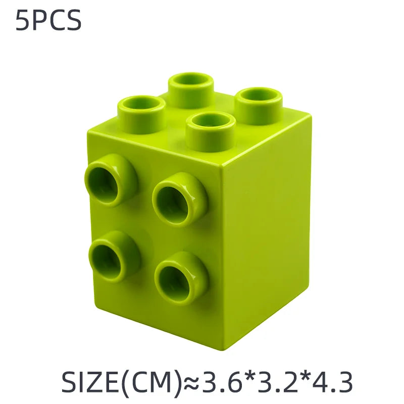Big Building Blocks Basic Accessories Special-shaped Parts Assembly Compatible Large Bricks
