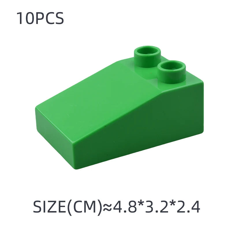 Big Building Blocks Basic Accessories Special-shaped Parts Assembly Compatible Large Bricks