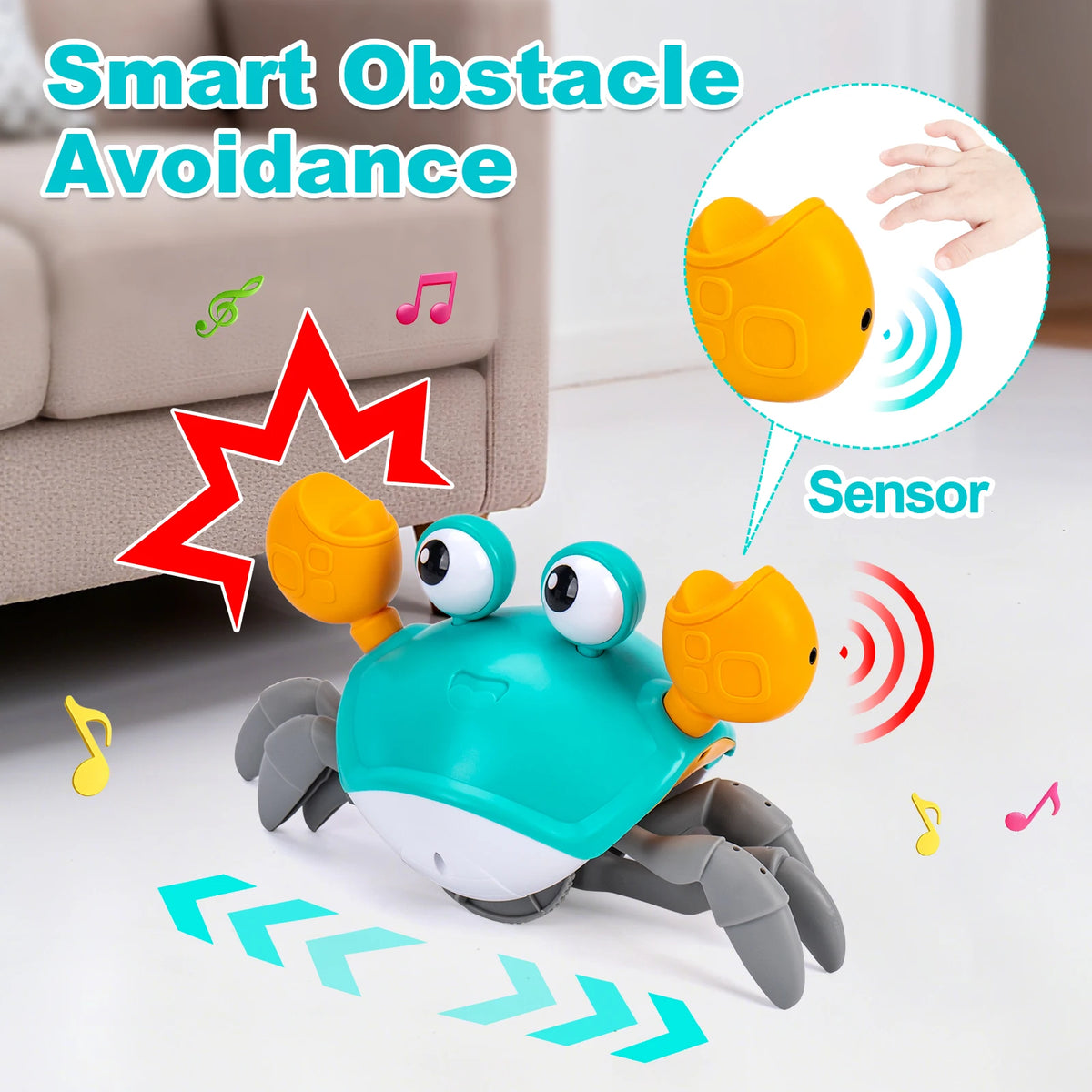 Kids Electronic Pet Toys Dancing Octopus&Duck Musical Penguin Baby Crawling Toys