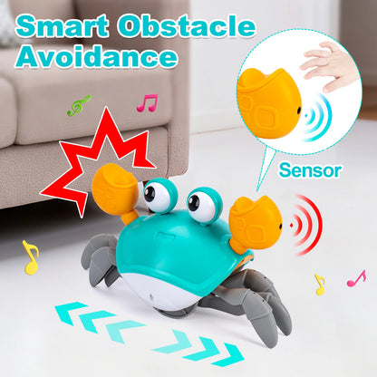 Kids Electronic Pet Toys Dancing Octopus&Duck Musical Penguin Baby Crawling Toys