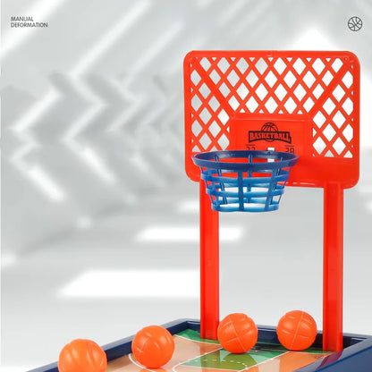 Mini Desktop Board Game Basketball Hoop Finger Shooting Machine