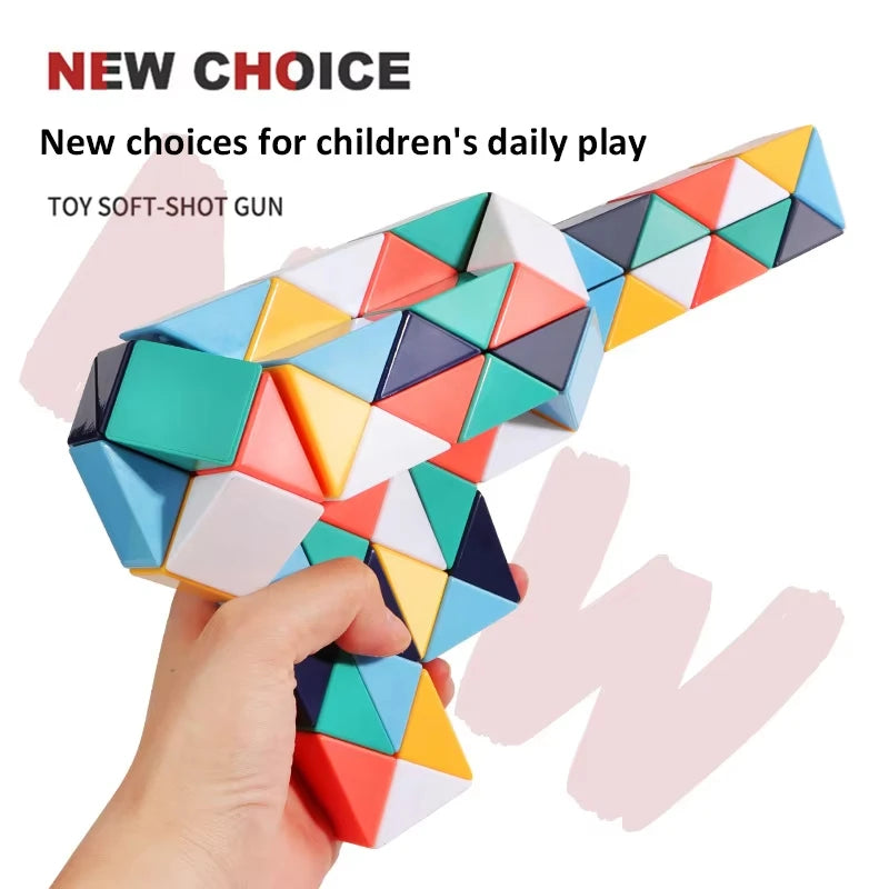 3D Puzzle Fidget Toys Transformable Cube Kid Education Toys