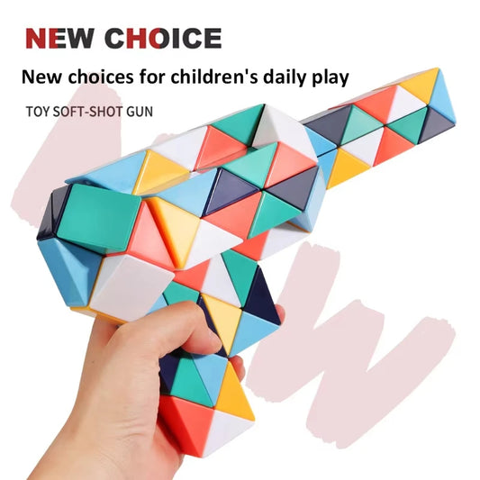 3D Puzzle Fidget Toys Transformable Cube Kid Education Toys