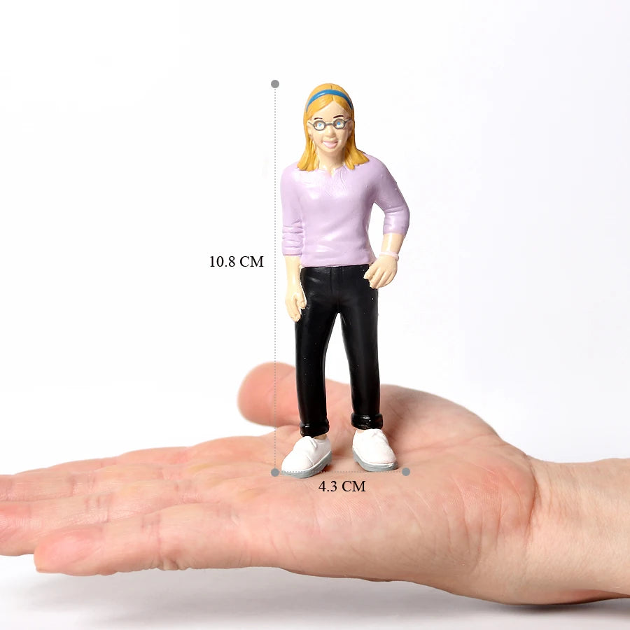 People Miniature Figures Simulation Children Figurines