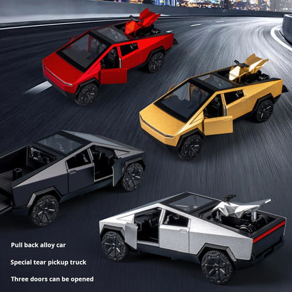 1:36 Cybertruck Toys Off Road Vehicle Die Cast Model Car
