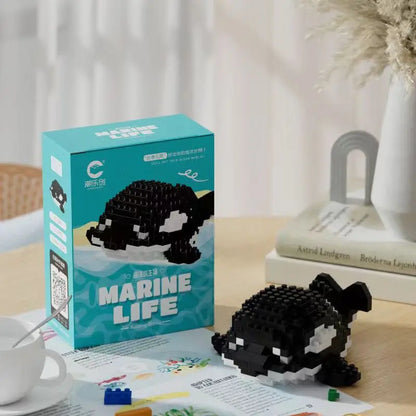 Creative Marine Life Mini Building Blocks Children's Marine Animal Model