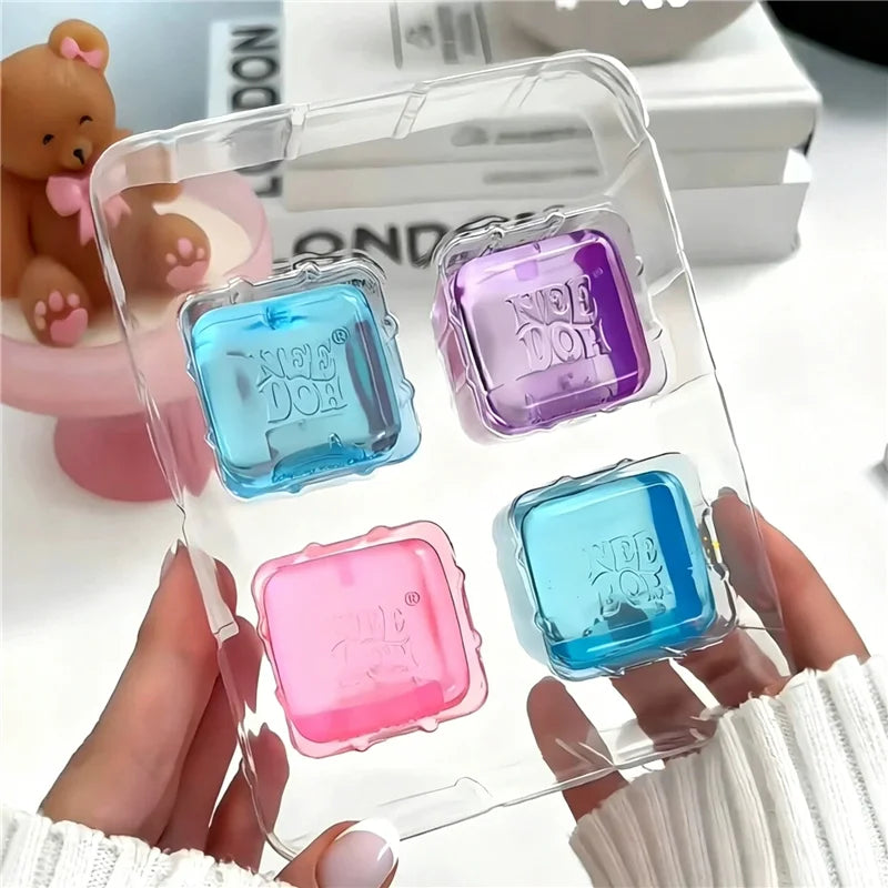 Conjunto de Cubos Sensoriais Needoh Nice Ice Baby Fidget