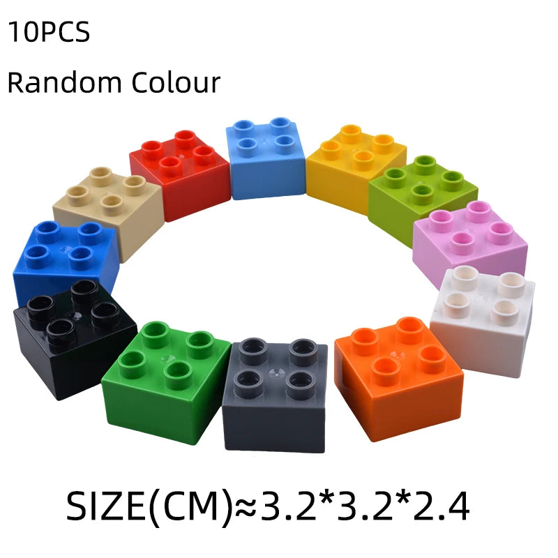 Big Building Blocks Basic Accessories Special-shaped Parts Assembly Compatible Large Bricks