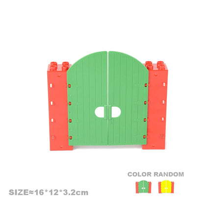 Big Particles Building Blocks House Parts Accessory Window Wall Roof